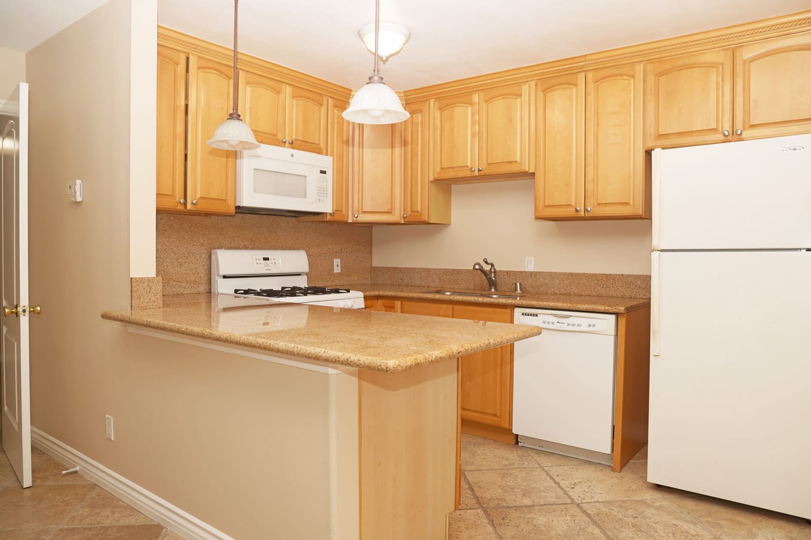 Kitchen interior at 1212 W Balboa Blvd, Newport Beach